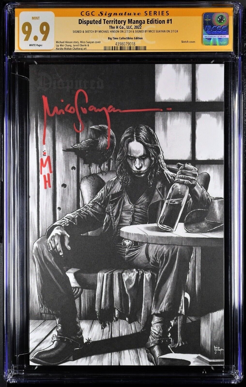 Disputed #1 | Signed/Remarke d by Hinson, Signed By Mico, CGC 9.9 (MINT)