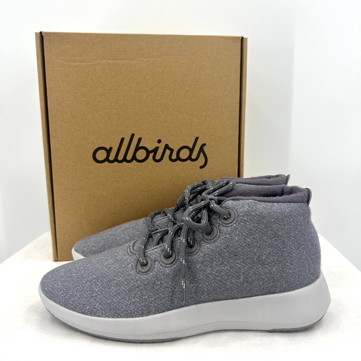 NIB Allbirds Wool Runner-Up Mizzle in Light Grey Women's 9