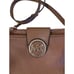 Michael Kors Crossbody Wallet Brown Leather Zip Top Small Bag