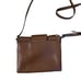 Michael Kors Crossbody Wallet Brown Leather Zip Top Small Bag
