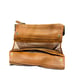 Michael Kors Crossbody Wallet Brown Leather Zip Top Small Bag