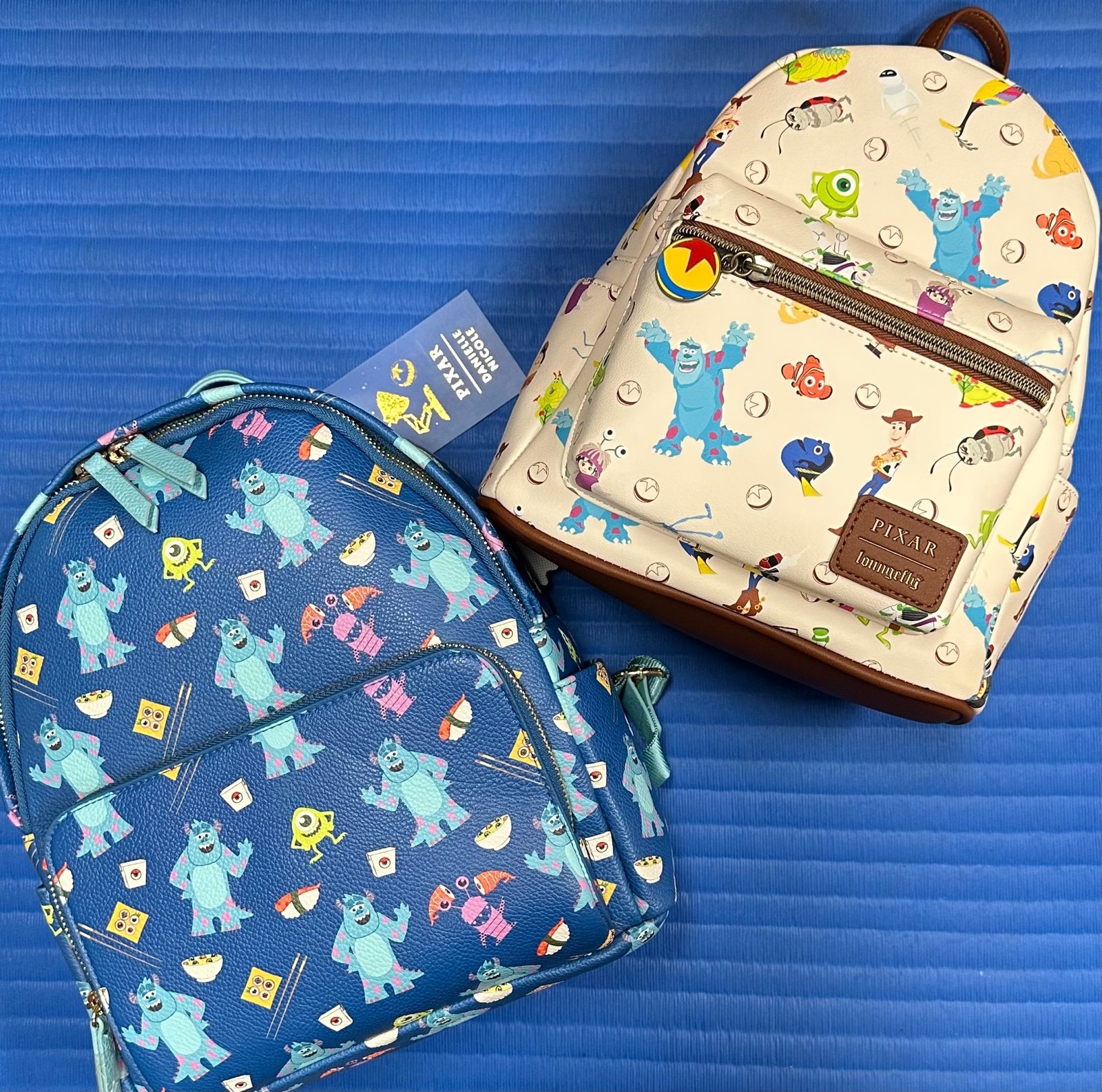 Loungefly & Danielle Nicole Disney Pixar, Monsters Inc. Mini Backpacks - NWTs