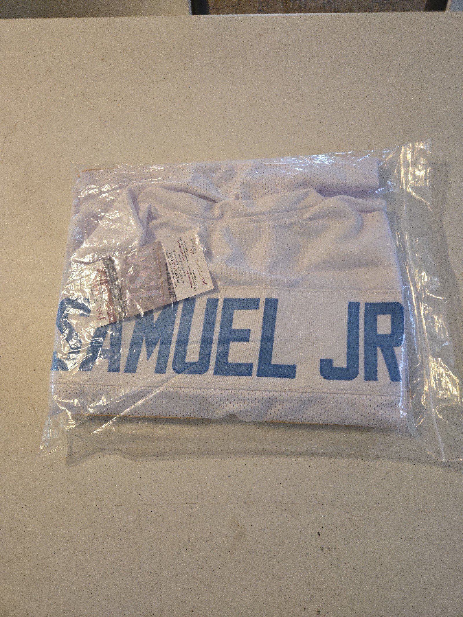 Asante Samuel Jr #26 Los Angeles Chargers Autograph Jersey