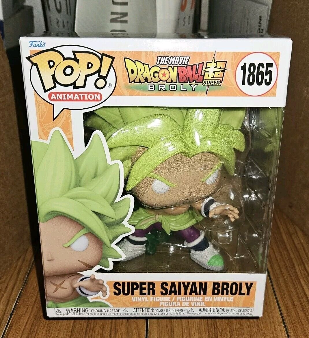 Funko Pop Animation #1865 Super Saiyan Broly Dragon Ball Super Broly 6