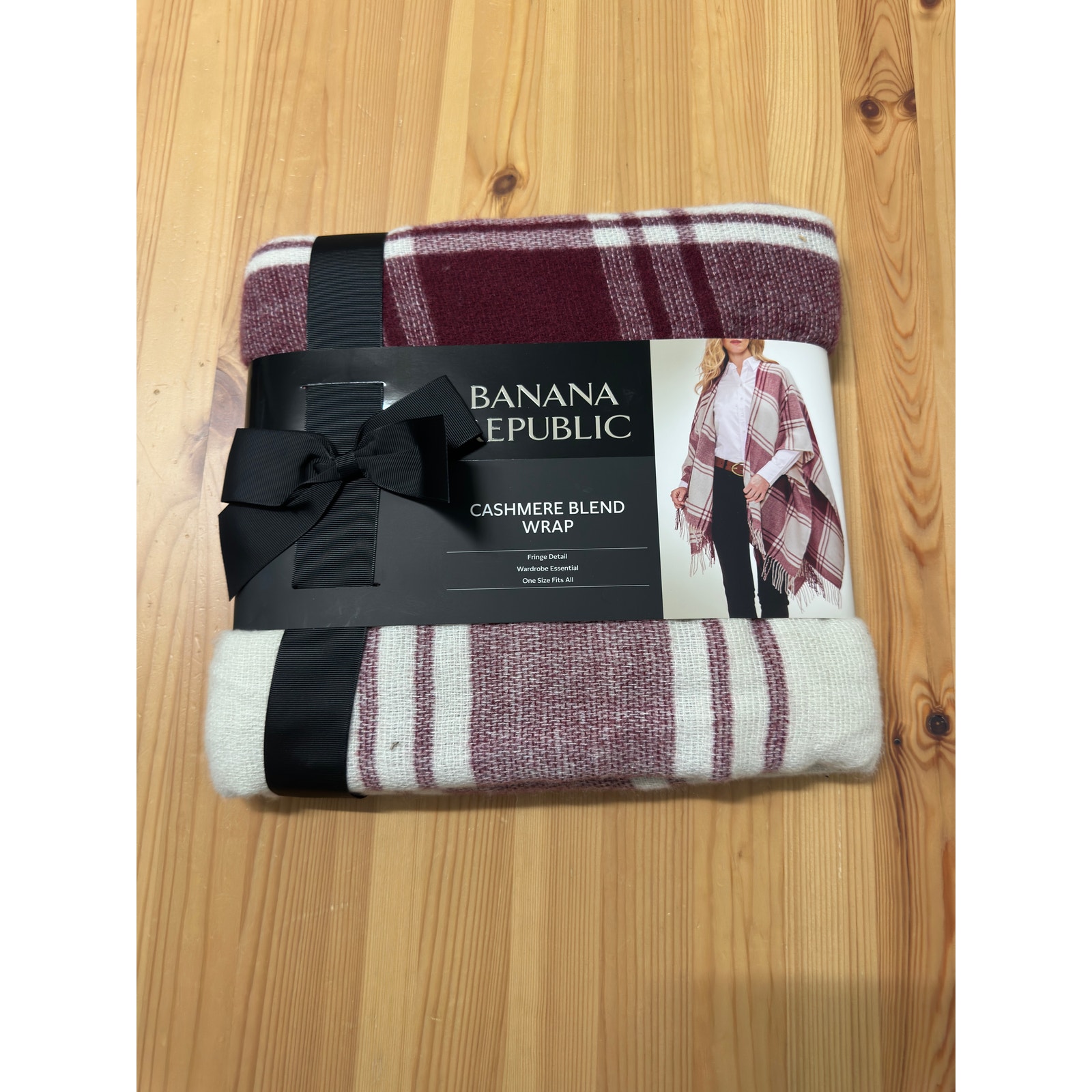 NWT* Banana Republic Womens Cashmere Blend Wrap One Size