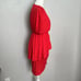 Alice + Olivia Base Red Tulip Dress *estimated size small