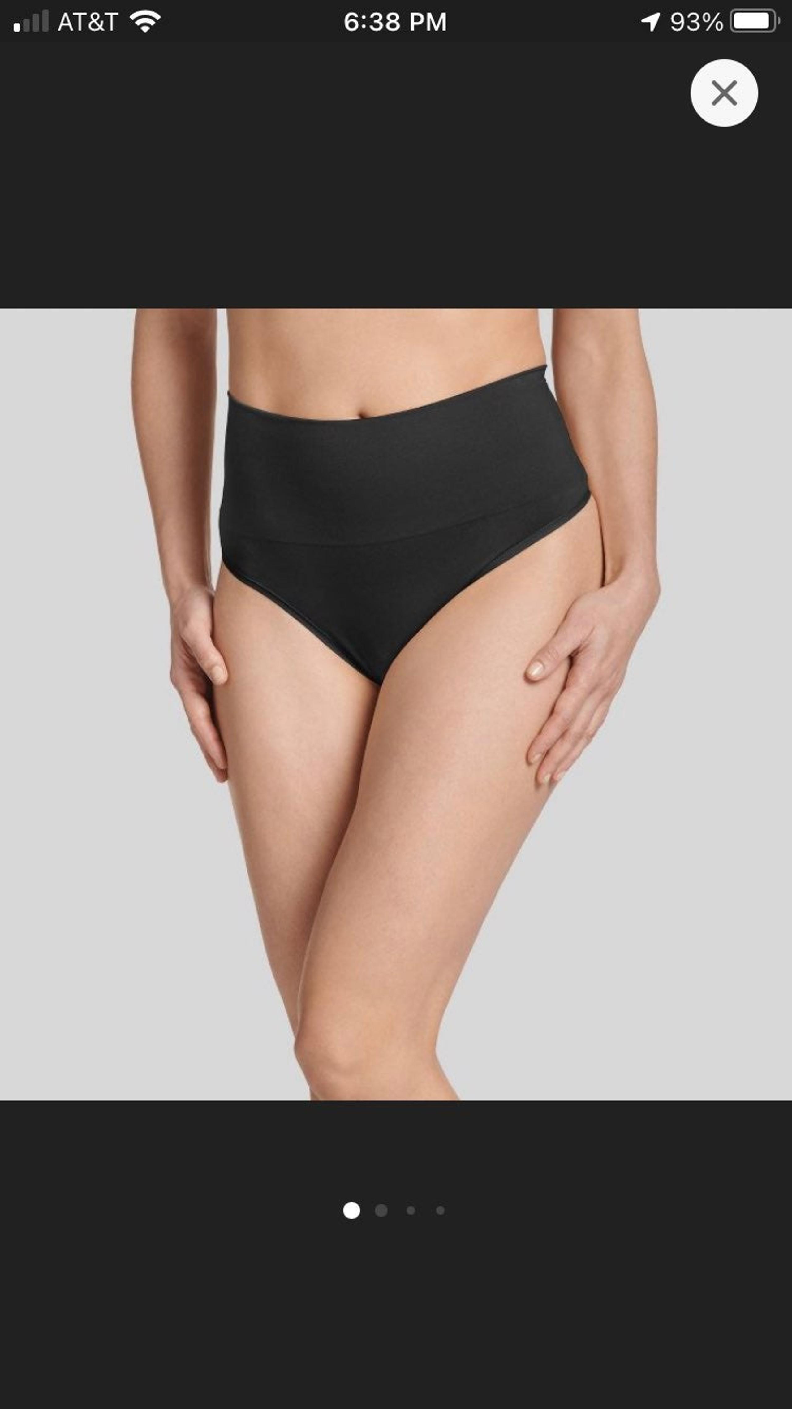 Jockeys Generation Women’s Sliming Thong Black Small