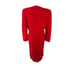 Vintage Christian Dior 2pc Red 100% Pure Wool Jacket & Skirt Suit, Women’s 12