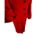 Vintage Christian Dior 2pc Red 100% Pure Wool Jacket & Skirt Suit, Women’s 12