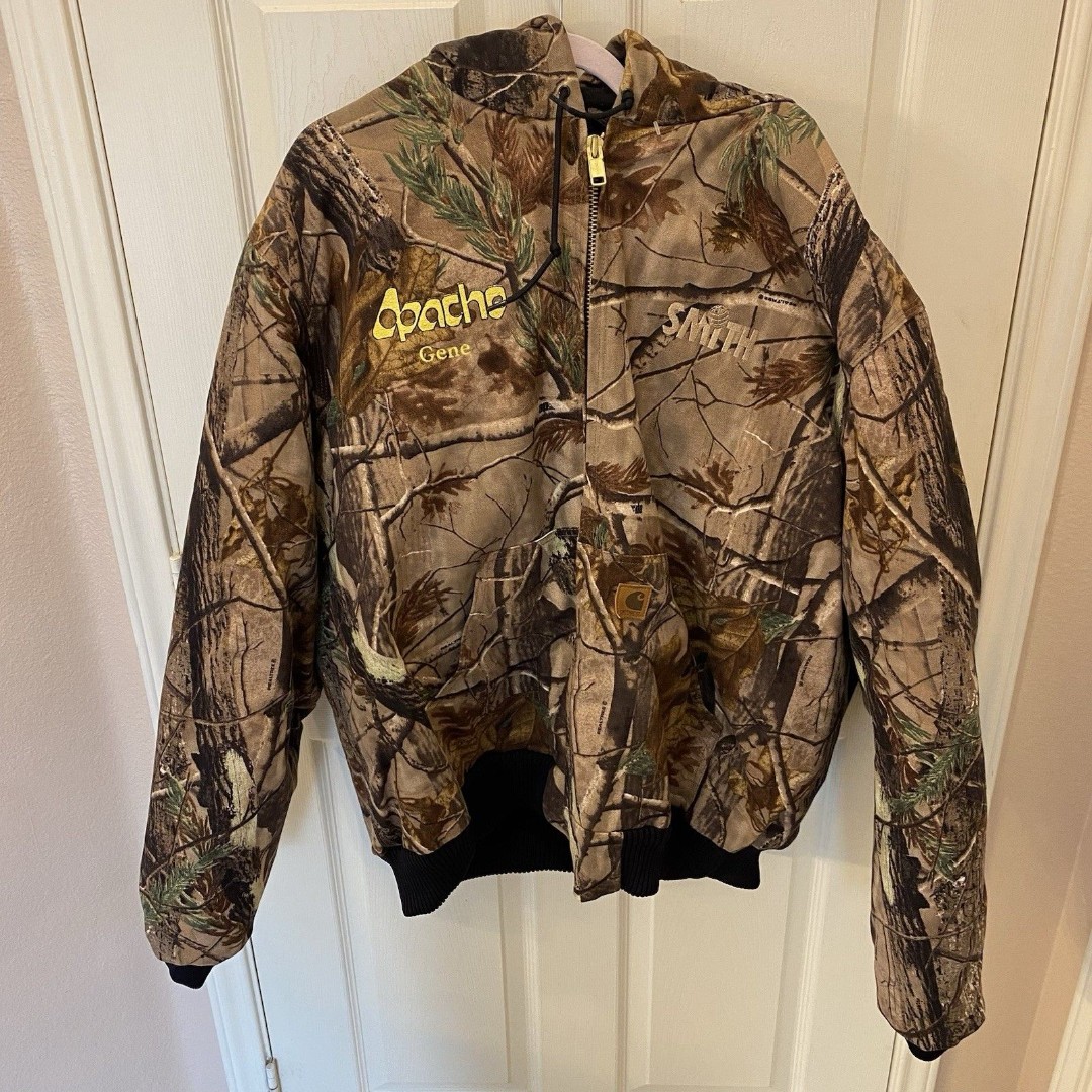 Carhartt Realtree Camo Jacket Hooded (Size 2XL-Tall) J221 CAP Made In USA EUC