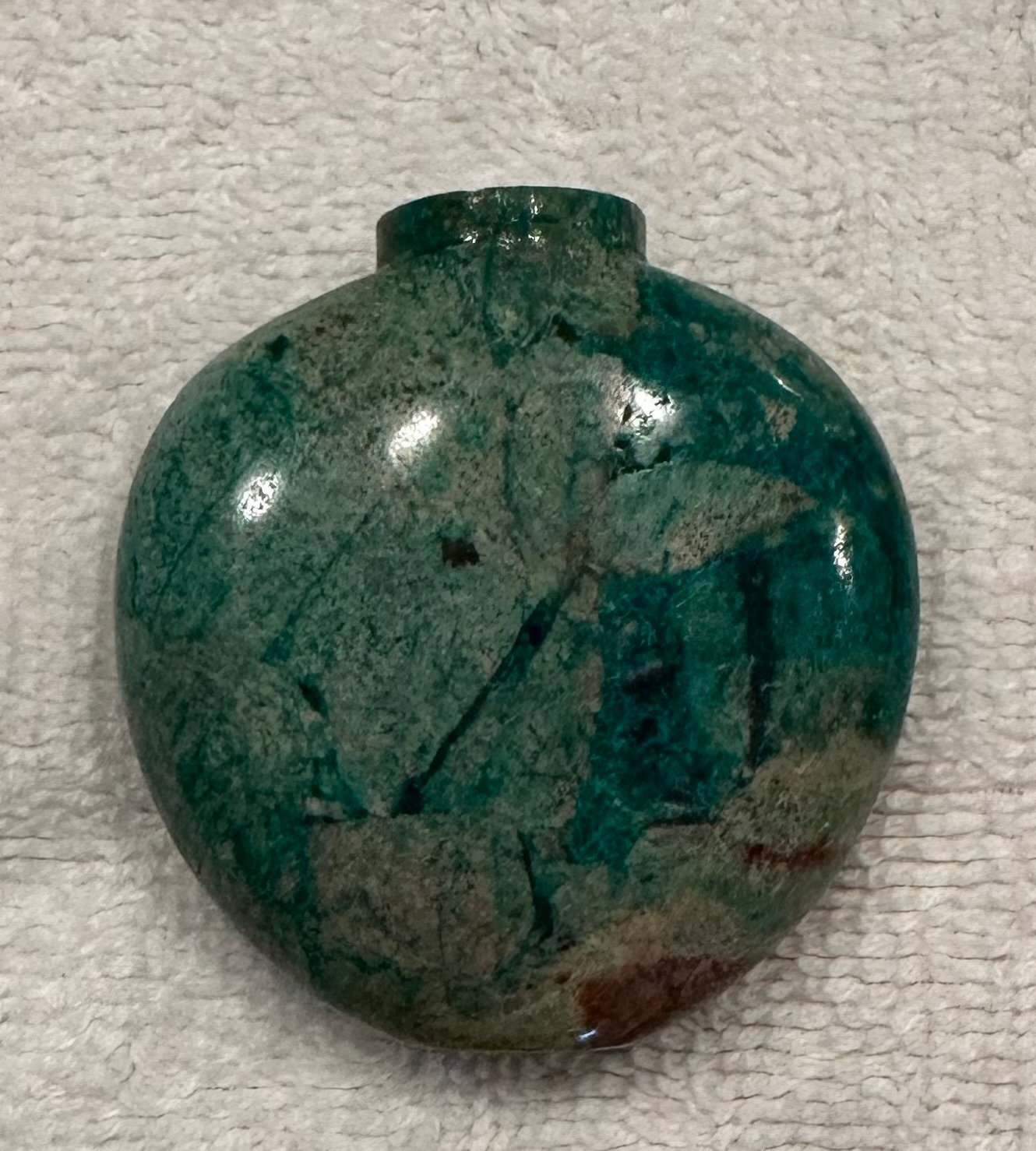 Turquoise snuff bottle