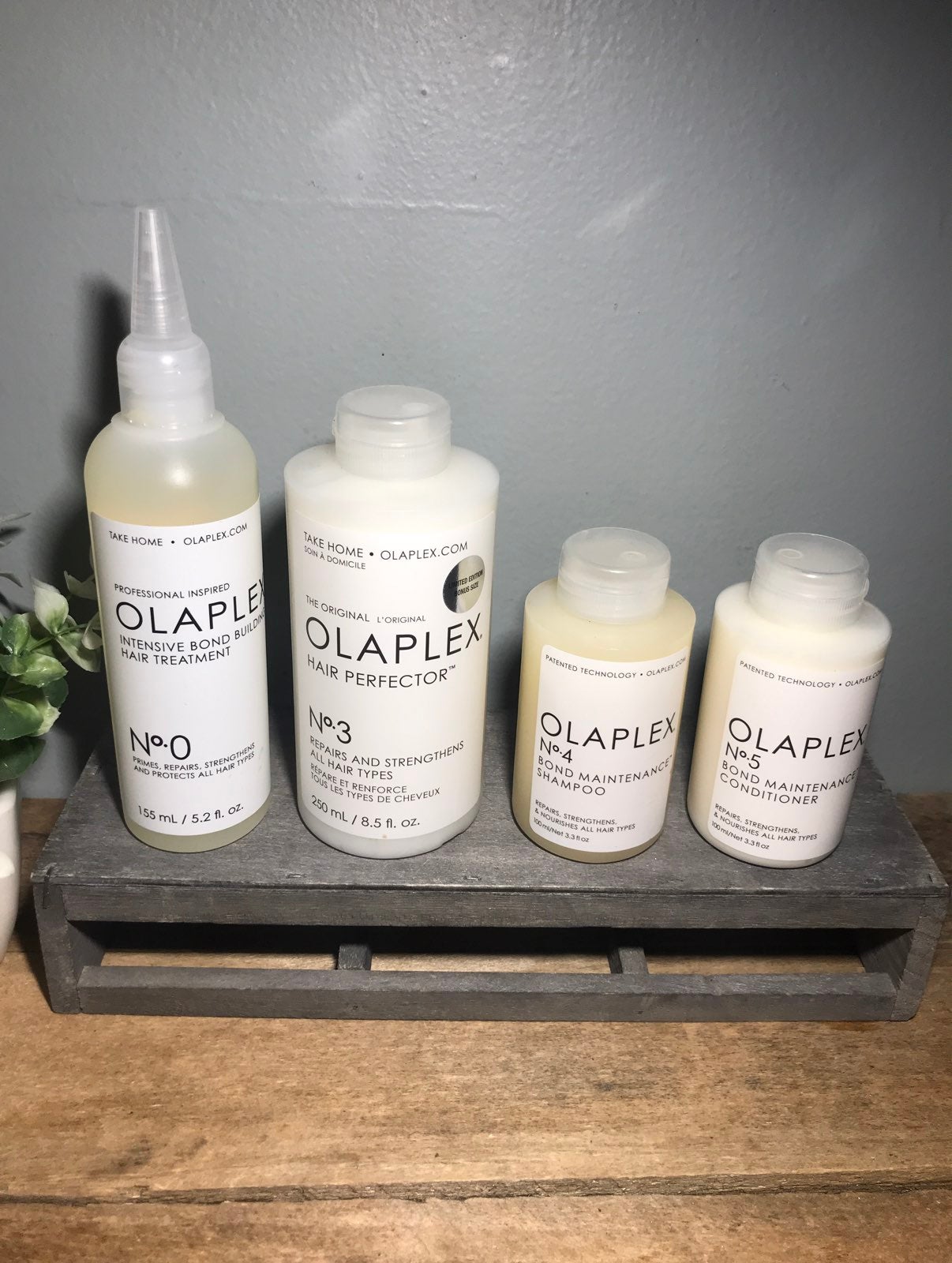 Olaplex Treatment Bundle lot 8.5oz no. 3 perfector 0 4 5 Shampoo Conditioner quality first consumers first
