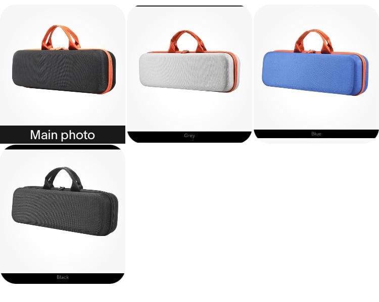 Hard Carring Case Waterproof Portable For Airstrait Corrale Hair Straightener HS
