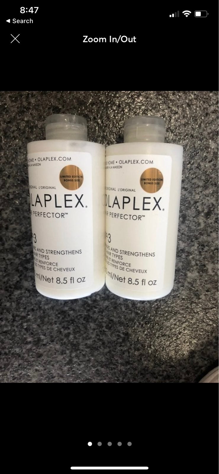 2 olaplex #3 & Morracan Oil shampoo&cond
