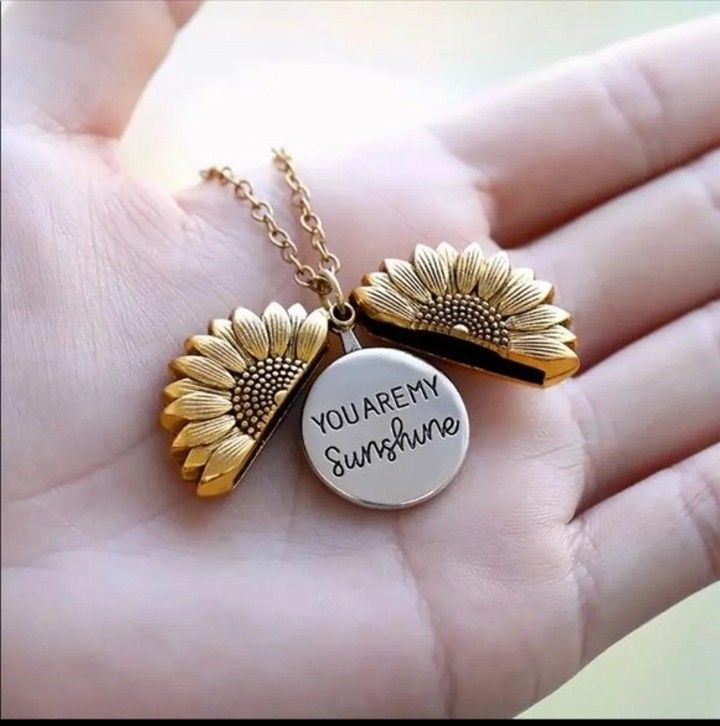 18k “You Are My Sunshine” Necklace