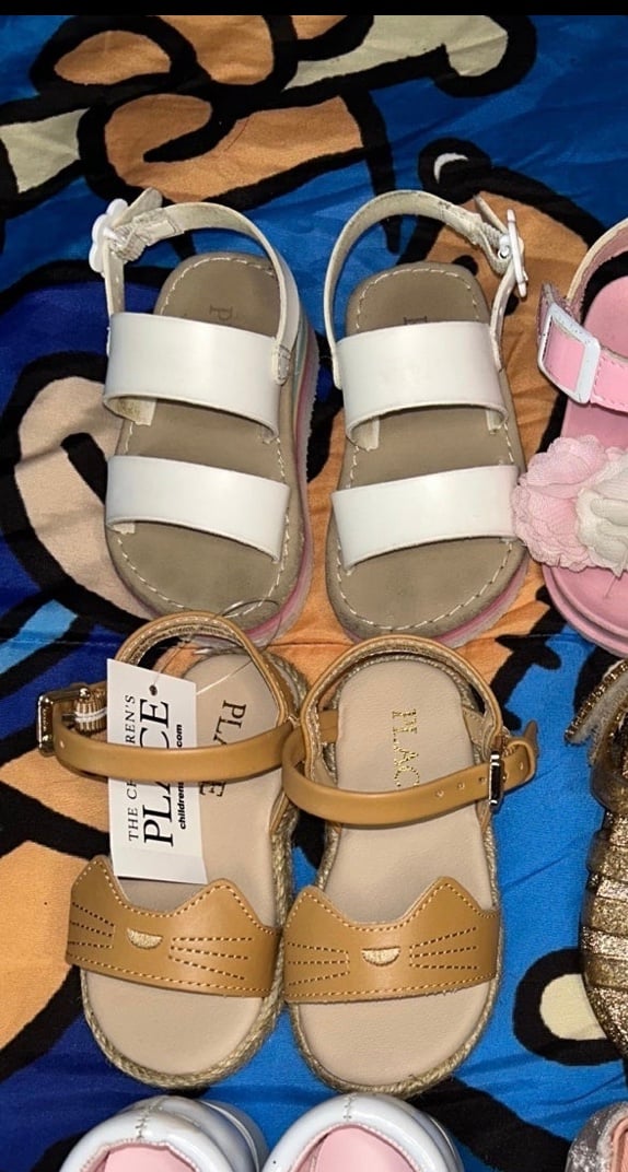 Baby girl shoes size 4c sale