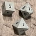 Vintage Gamescience set opaque gray 3 rpg ad&d dice 091423aABZC