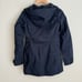 North Face Women's Hooded Long Length Rain Jacket/Coat in Black
