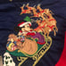 DISNEY Magic Kingdom Cinderella Castle Minnie, Mickey Santa Christmas Tree Skirt