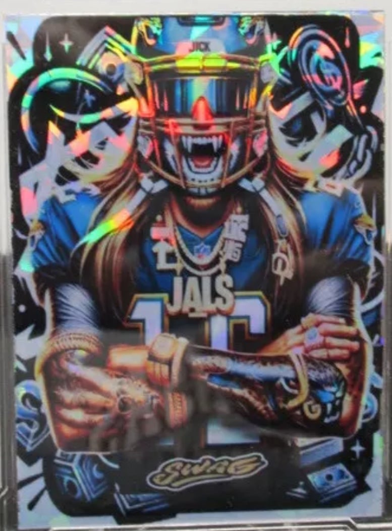 Card Trevor Lawrence Custom 1 of 1 Full Art