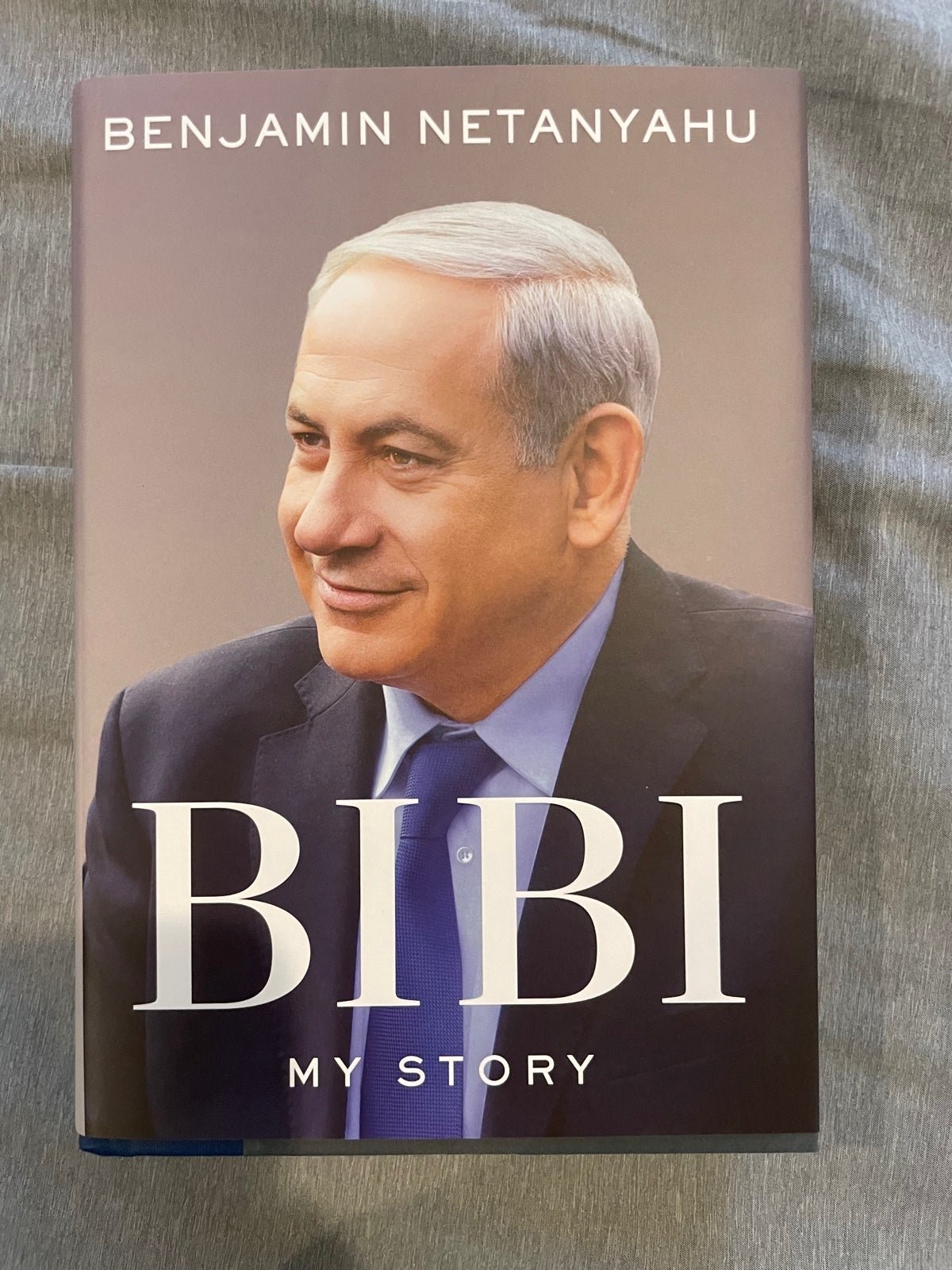 SIGNED Israeli PM Benjamin Netanyahu Bibi: My Story Hardcover Book Bookplate