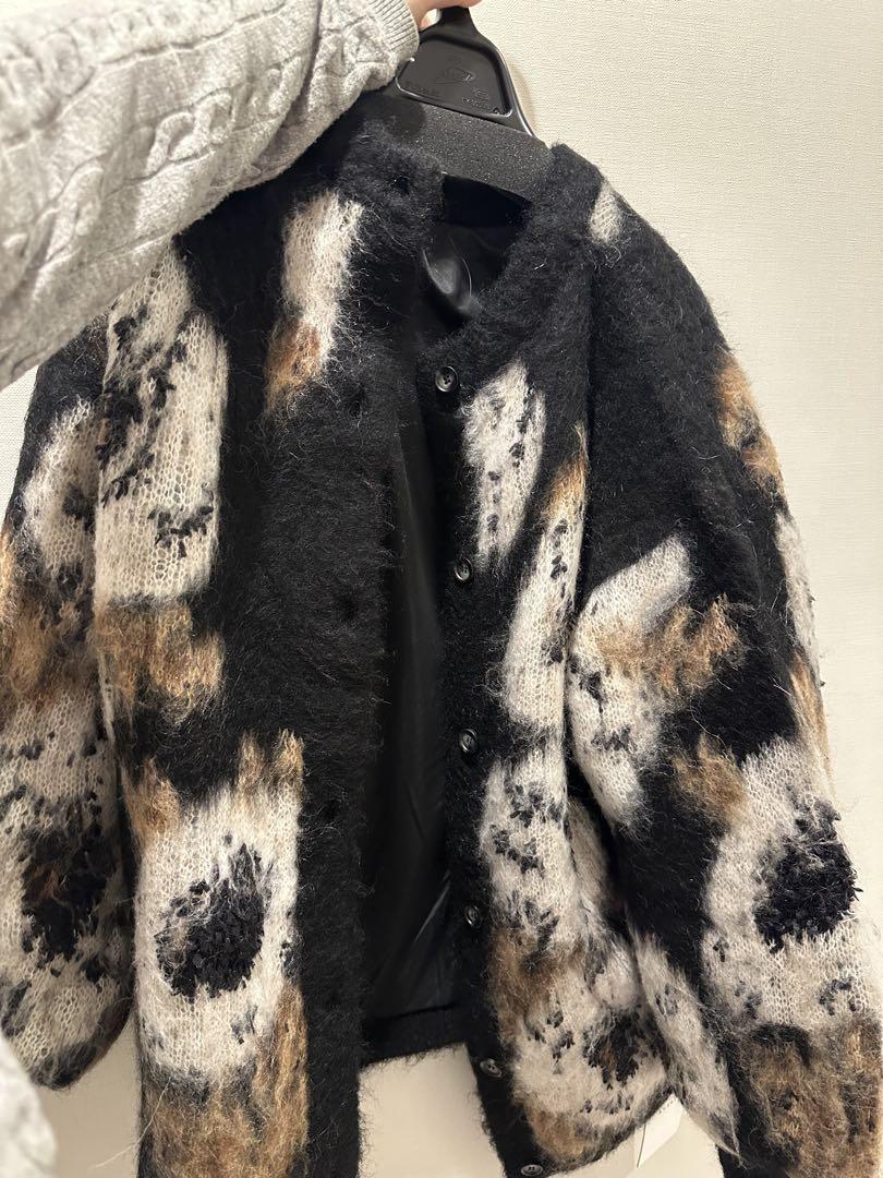 AMERI VERONICA JACQUARD KNIT CARDIGAN Brand New