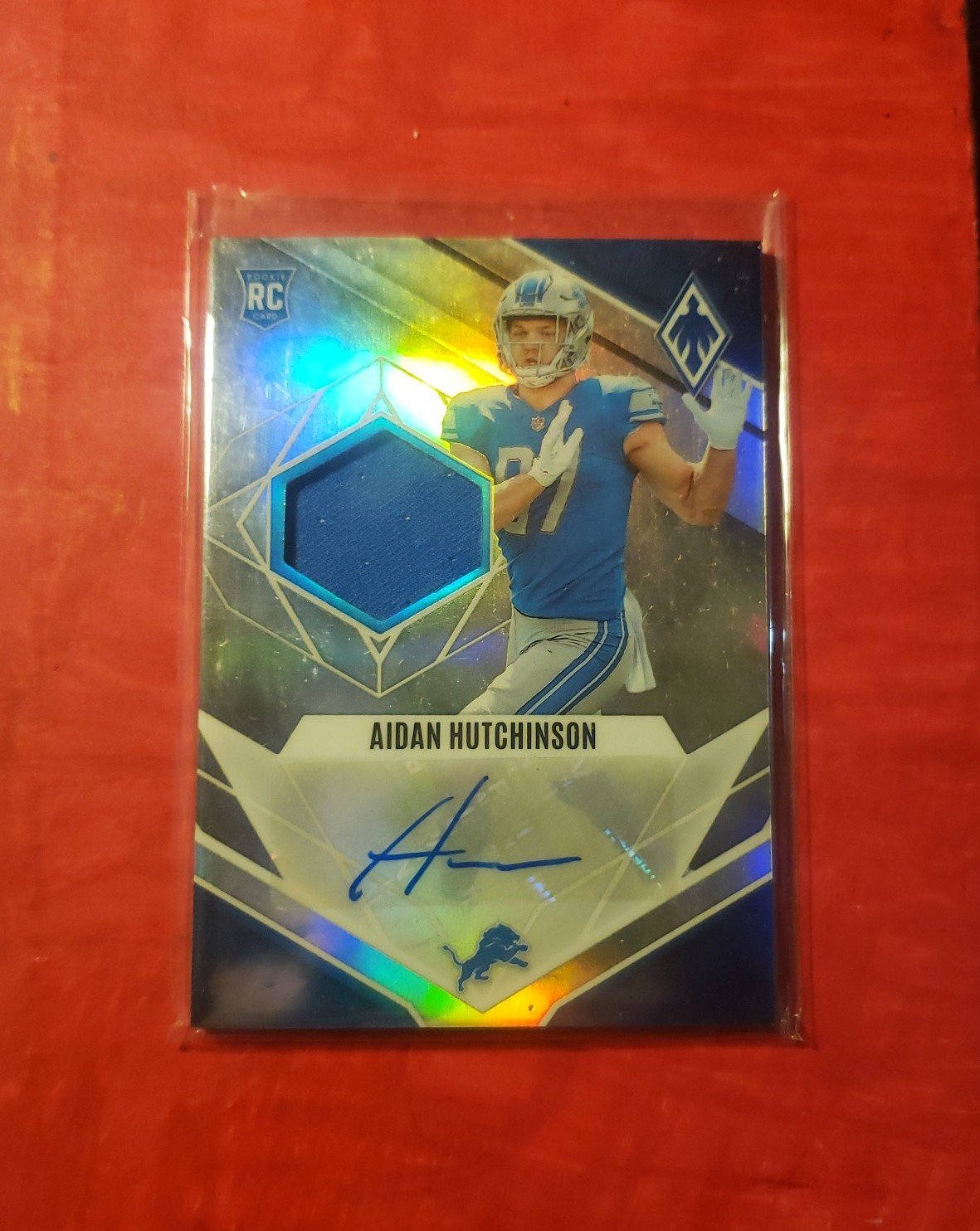 Aidan Hutchinson Rookie Patch Autograph