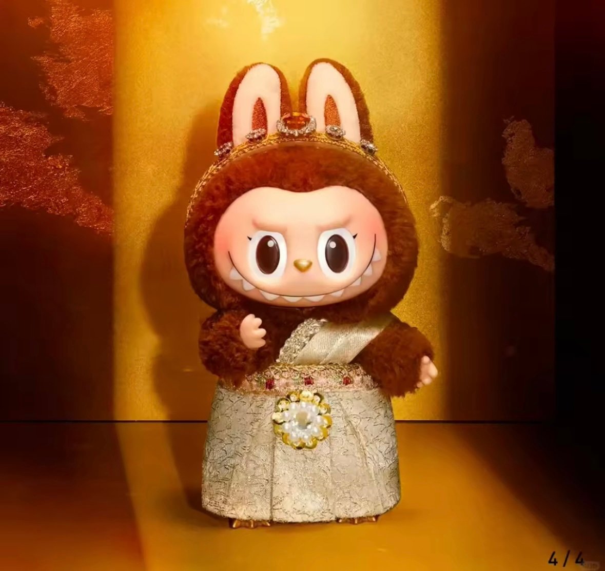 POP MART Thailand Exclusive Labubu Plush Pendant - Good Luck To You