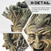 Hollow tree trunk for fish tank