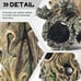Hollow tree trunk for fish tank