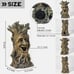 Hollow tree trunk for fish tank