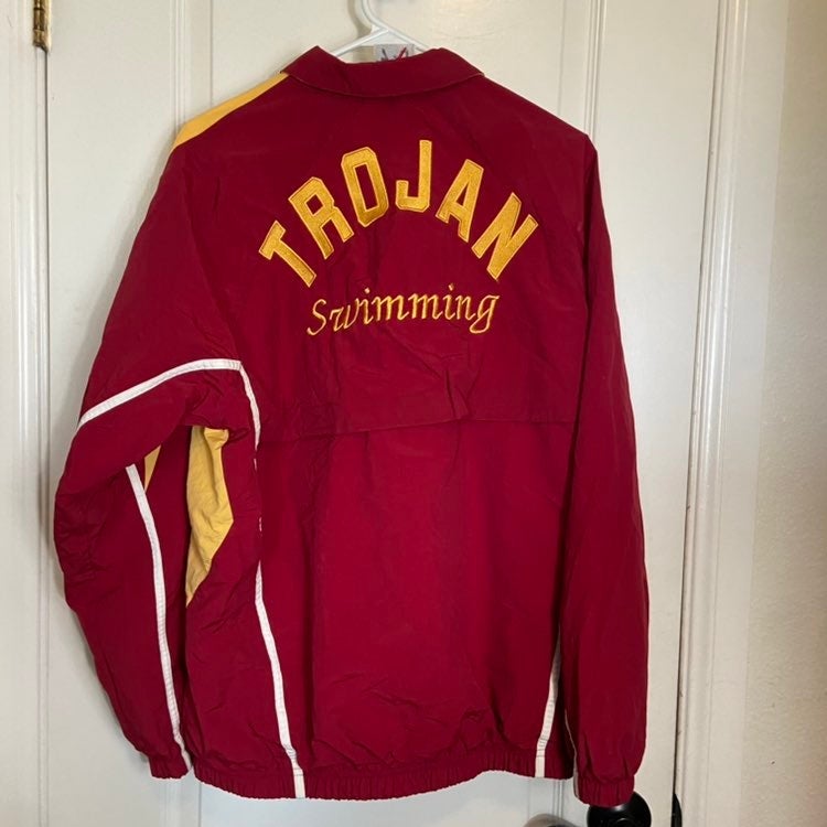 USC swim team speedo jacket windbreaker