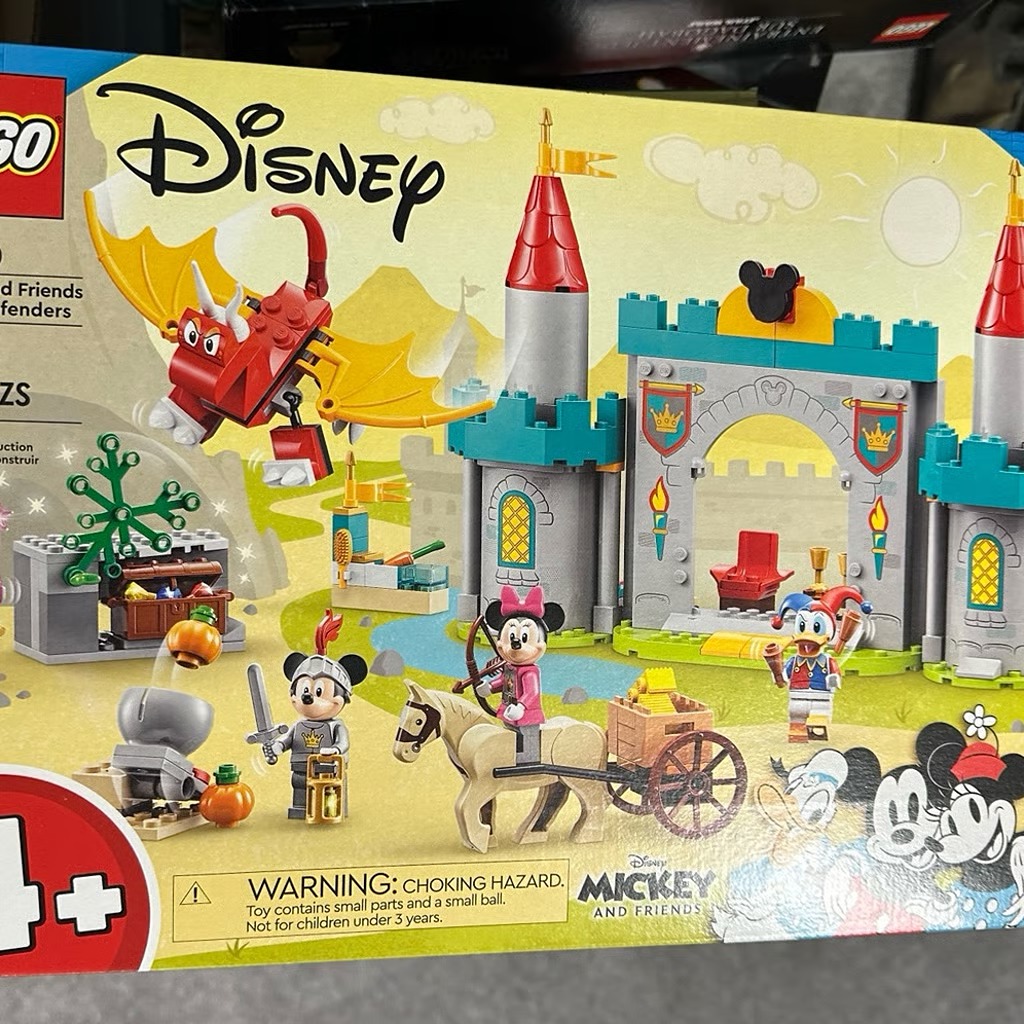 Lego Disney Mickey and Friends Castle Defenders 10780 Brand New Unopened Box
