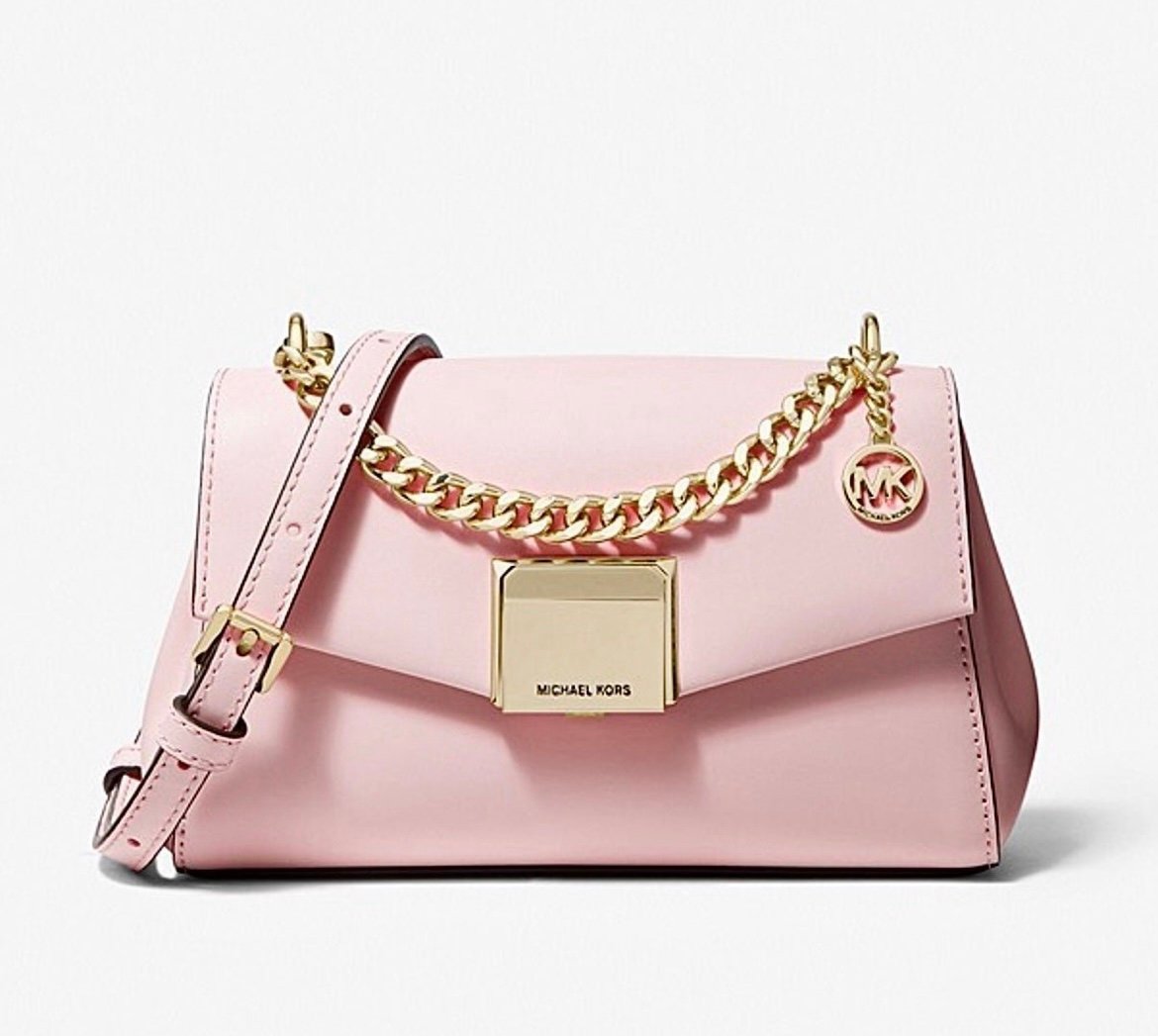 Michael Kors Lita Small Leather Crossbody Bag