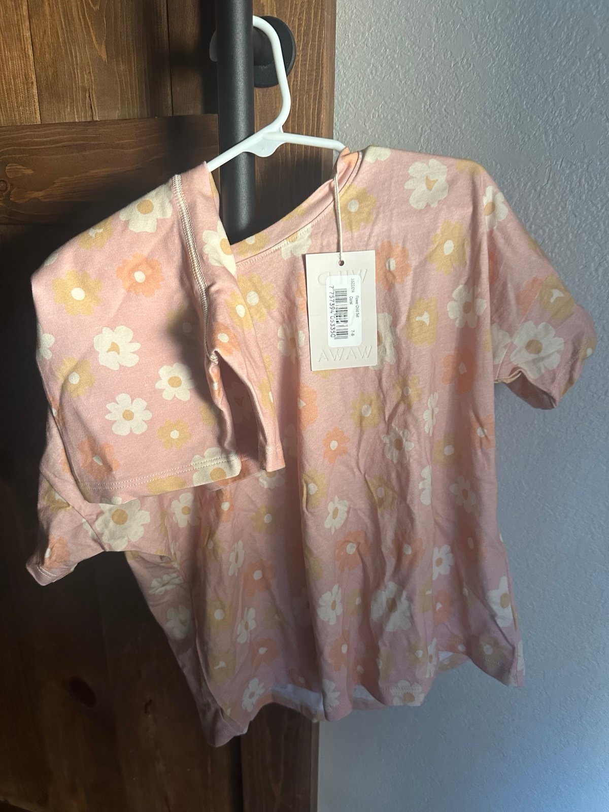 Wild wawa shorts and shirt 7/8 nwt