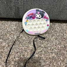 Kaboom Kuromi Sanrio Pop It Fidget Fast Push Game Light
