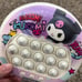 Kaboom Kuromi Sanrio Pop It Fidget Fast Push Game Light