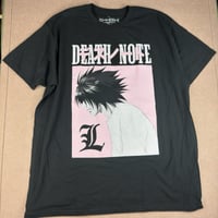 Ripple Junction Shirt Men's 2XL Black Death Note Anime Shortsleeves Graphic Tee