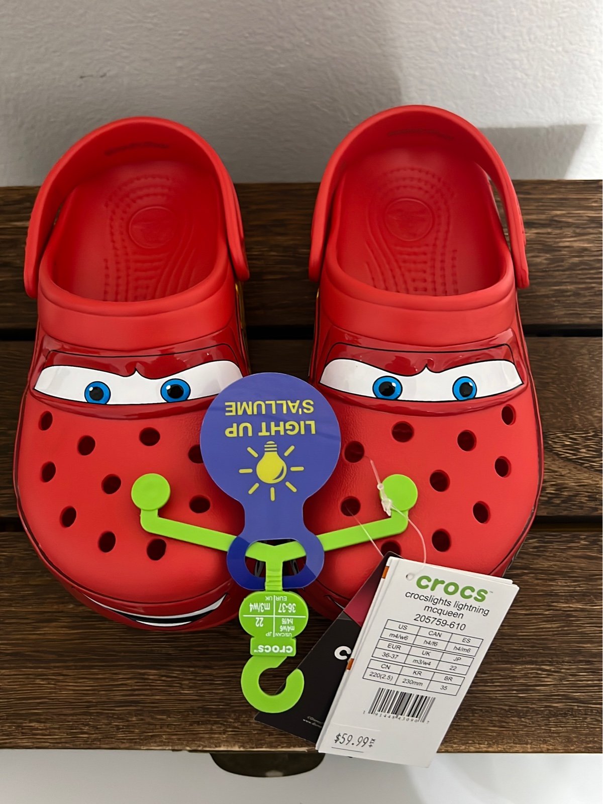 Women's lightning mcqueen crocs sale