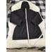 Eddie Bauer Men's Black Full Zip Goose Down Chore Jacket Size Small Hooded