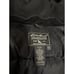 Eddie Bauer Men's Black Full Zip Goose Down Chore Jacket Size Small Hooded