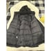 Eddie Bauer Men's Black Full Zip Goose Down Chore Jacket Size Small Hooded