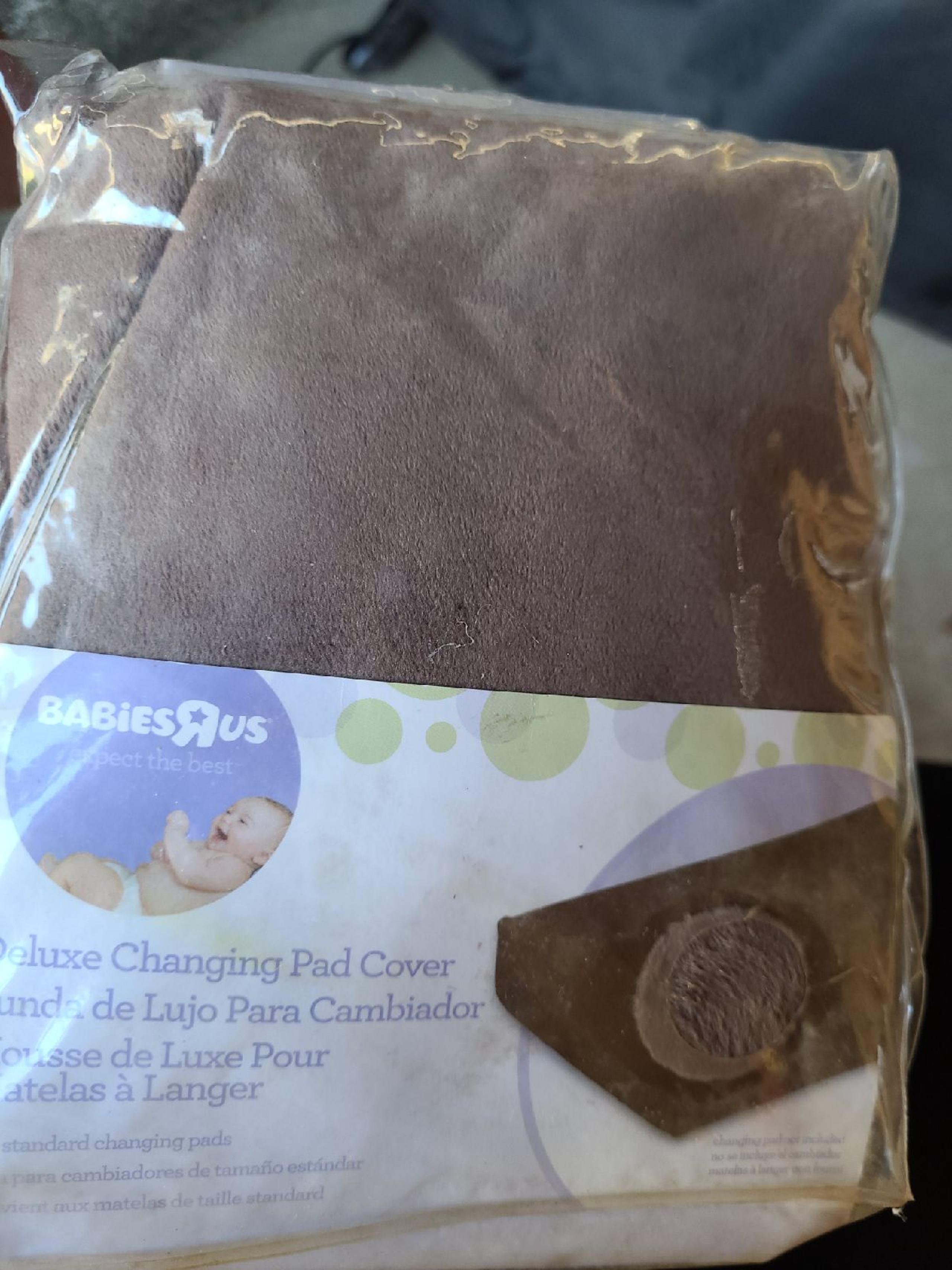 Babies R Us changing pad cover Brown New