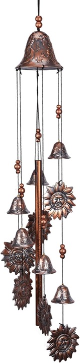 Metal Wind Chimes for Outside 26 Aluminum Sun Bells Wind Chimes for Garden