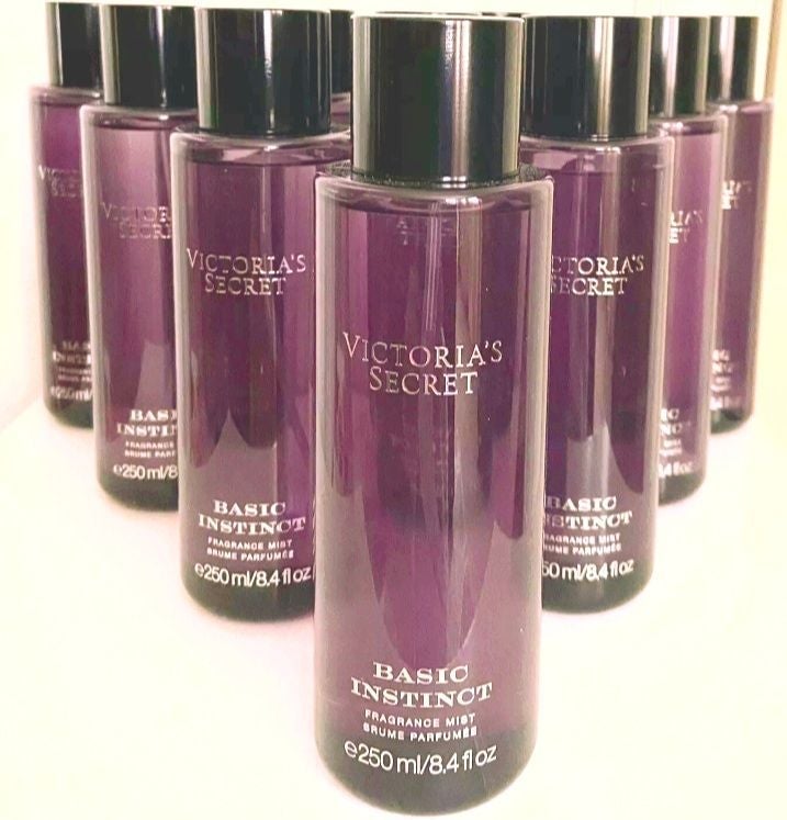 5pk VICTORIA SECRET BODY MIST BASIC INSTINCT SPRAY BRAND NEW