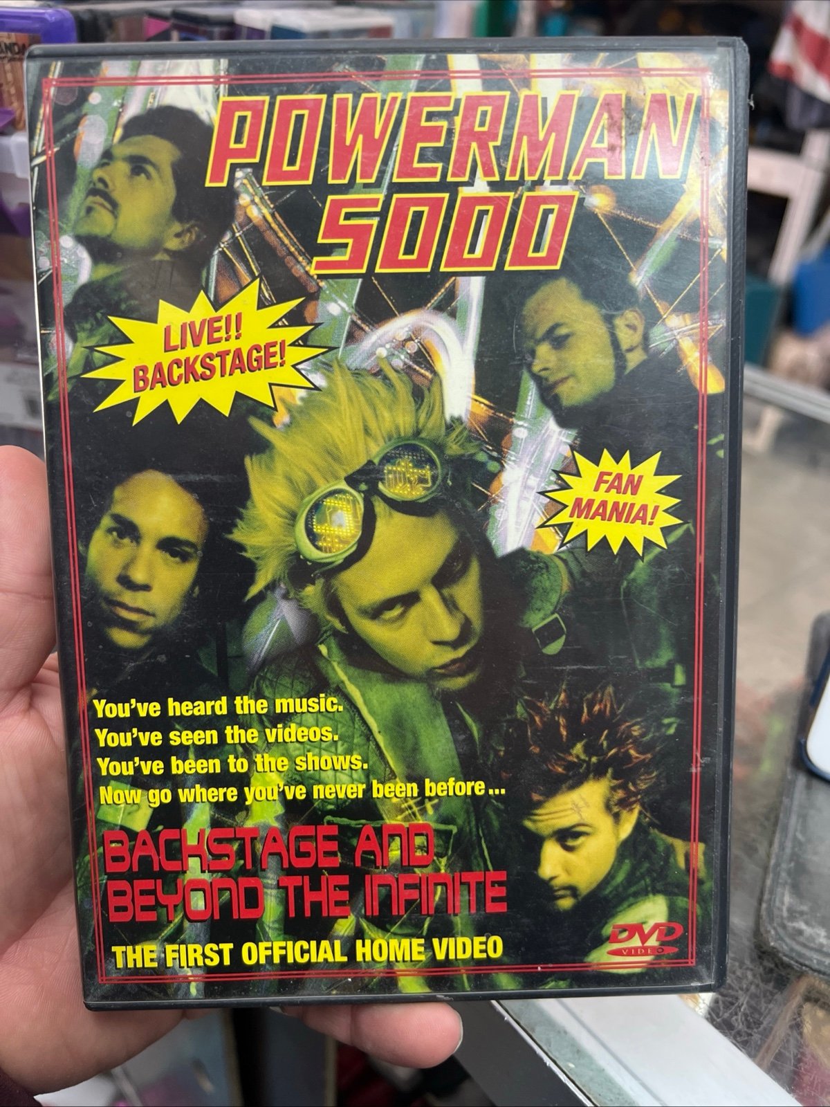 *RARE OOP* Backstage & Beyond the Infinit (DVD, 2001)