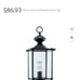 Generation Lighting-8257-12 Black Outdoor Post Light