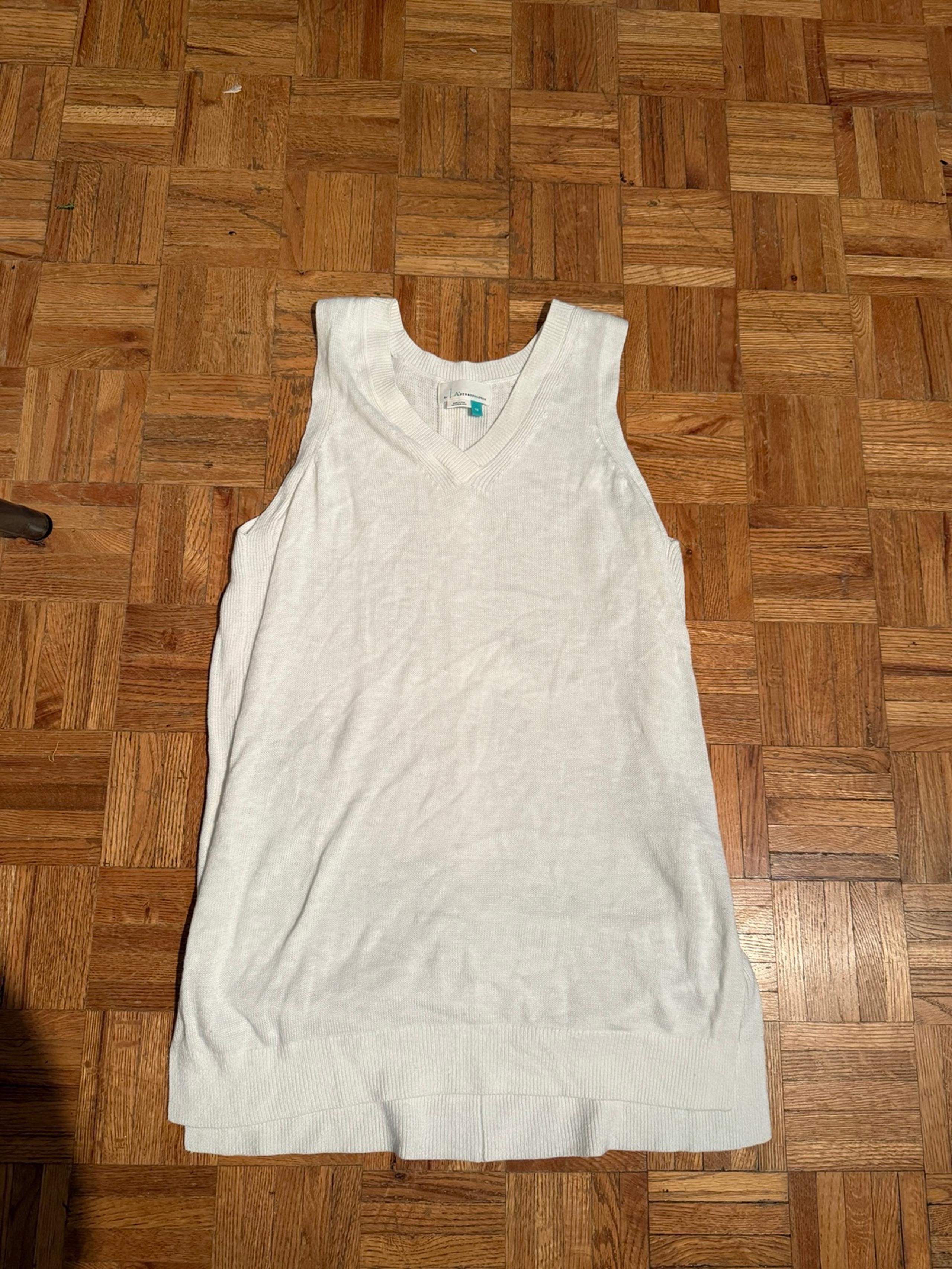 Anthropologie plus sweater tank