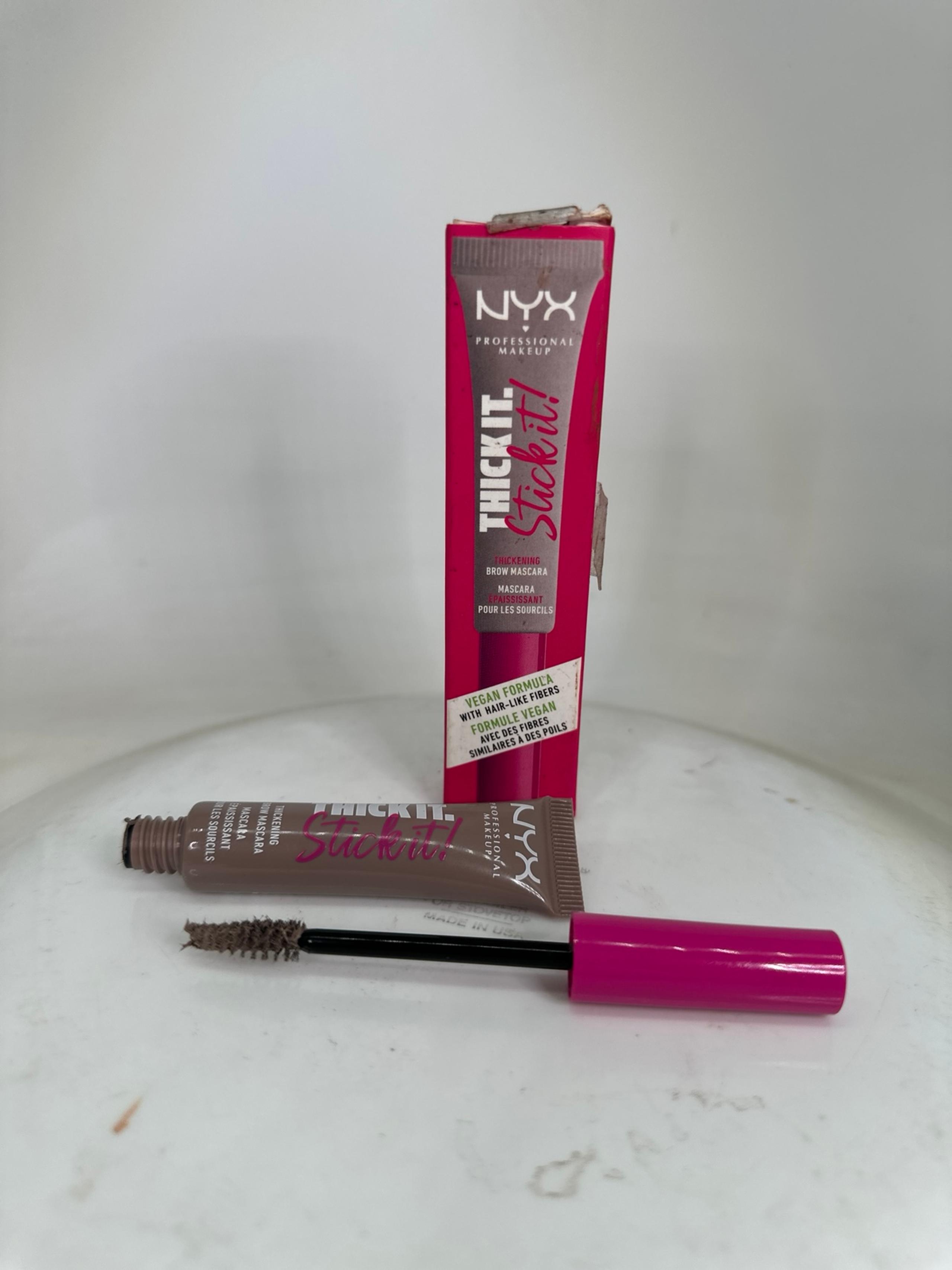 NYX Thick it and Stick it Brow Mascara  Shade-TISI02 Cool Blonde