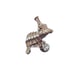 Vintage Seahorse Ring Silver Tone Ornate Marine Life Size 6.5 Statement